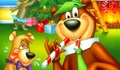Фоновый кадр с франшизы Первое Рождество медведя Йоги
