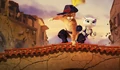 Фоновый кадр с франшизы Приключения Кота в сапогах