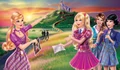 Фоновый кадр с франшизы Барби: Академия принцесс