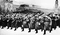 Фоновый кадр с франшизы Парад 1941 года на Красной площади