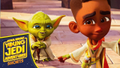 Фоновый кадр с франшизы Звездные войны: Приключения юных джедаев Короткие истории