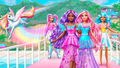 Фоновый кадр с франшизы Барби: Прикосновение волшебства