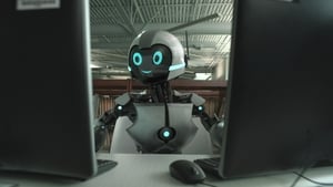 Фоновый кадр с франшизы Робот Ари
