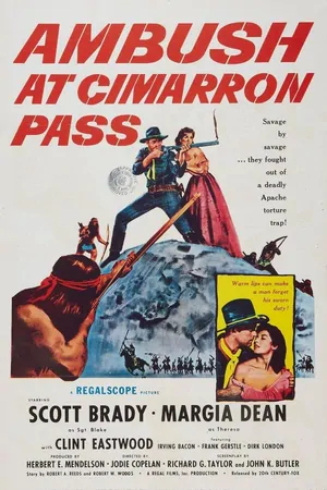 Постер Засада на перевале Симаррон
