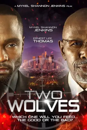 Постер Два волка