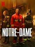 Постер Нотр-Дам в огне